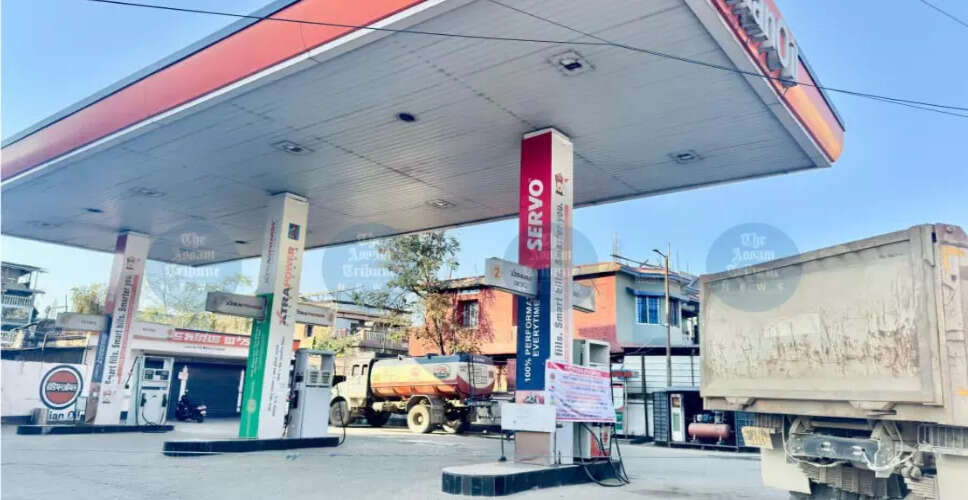 मणिपुर में पेट्रोल पंपों की हड़ताल, सुरक्षा की मांग