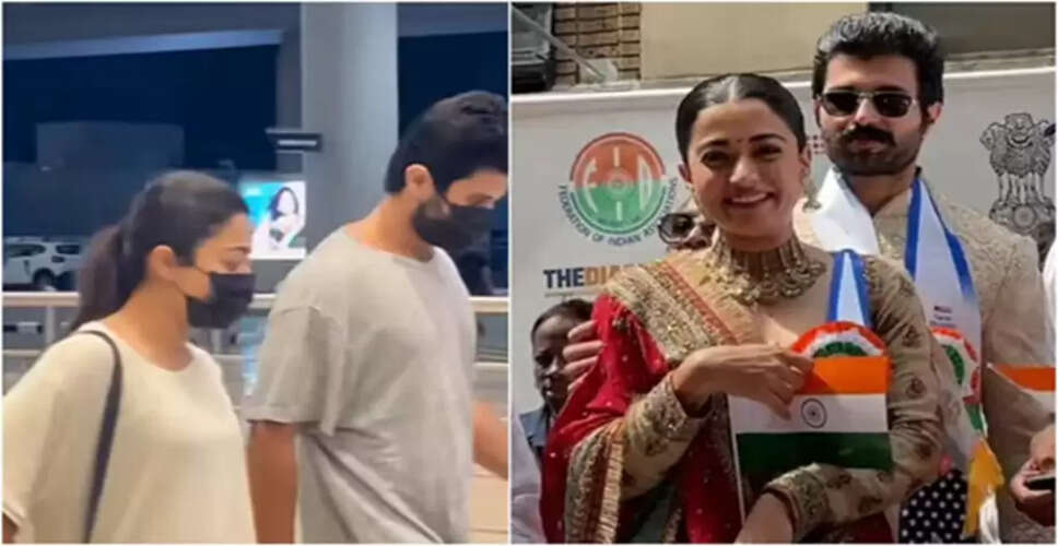 विजय देवरकोंडा और रश्मिका मंदाना का नया वीडियो वायरल