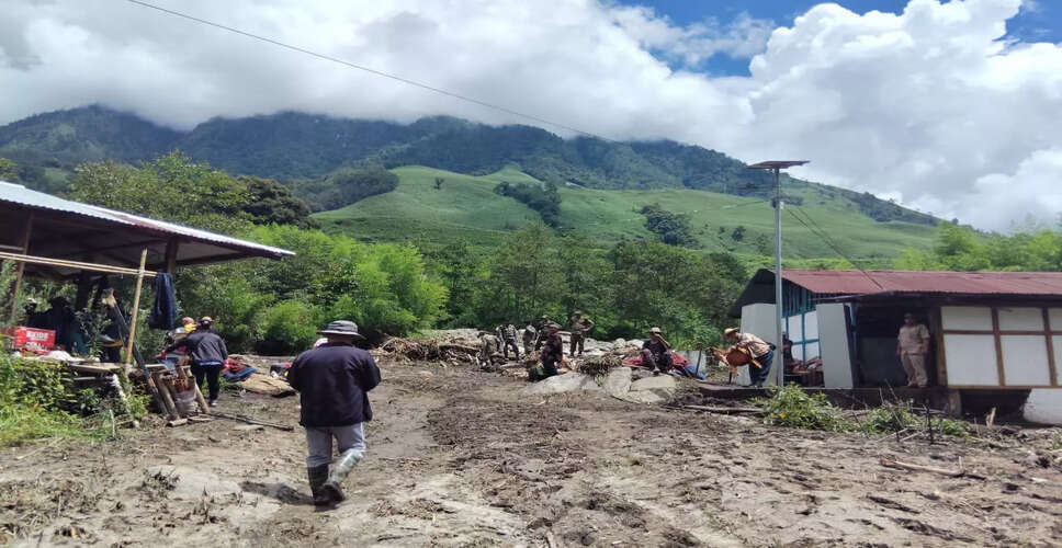 अरुणाचल प्रदेश में बादल फटने से गांव में तबाही
