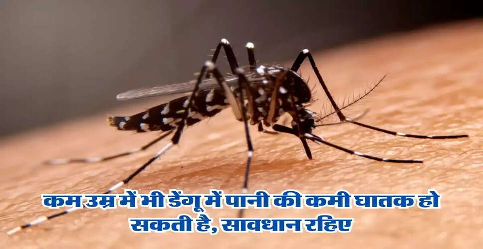 डेंगू के गंभीर मामलों में सावधानी बरतने की आवश्यकता