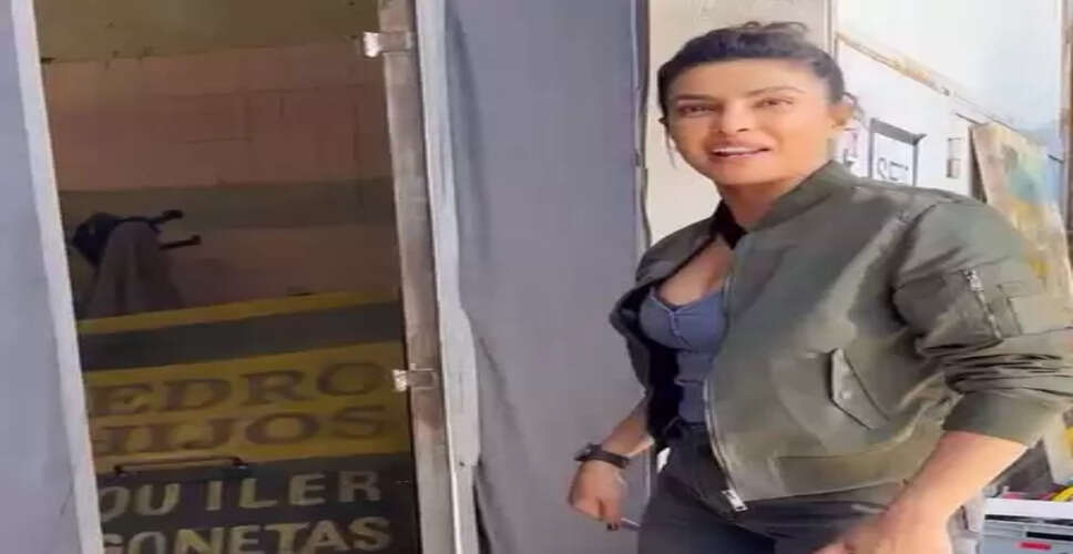 प्रियंका चोपड़ा की 'हेड्स ऑफ स्टेट' के लिए कड़ी तैयारी, दिखाया एक्शन के पीछे का सच