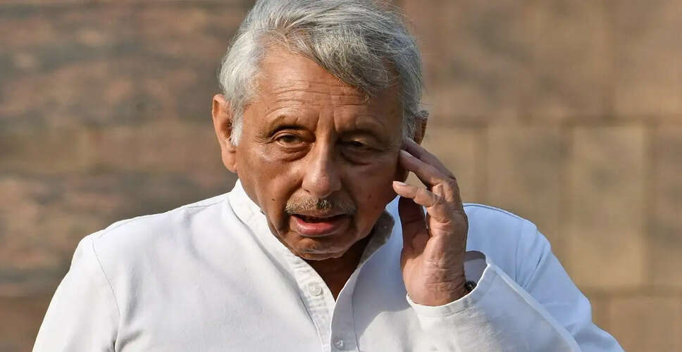 मणिशंकर अय्यर ने कांग्रेस के टीवीके गठबंधन पर उठाए सवाल