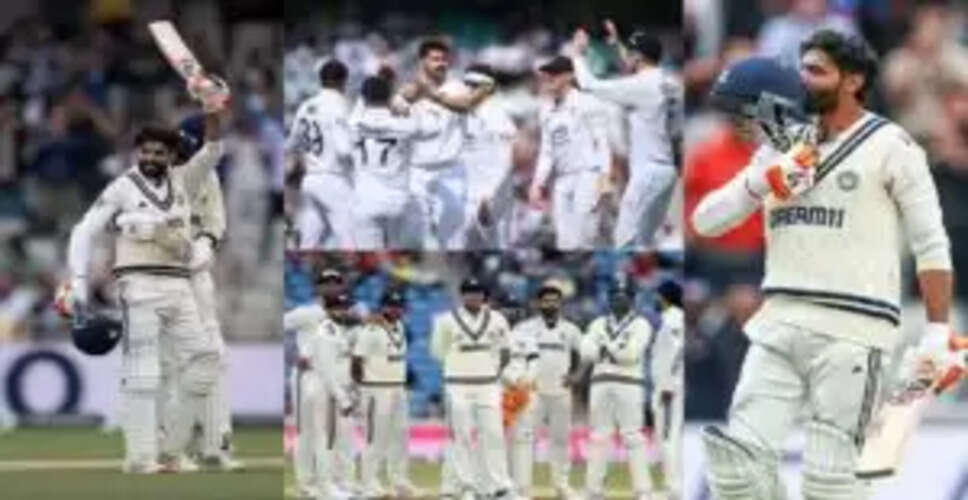 रवींद्र जडेजा के नाम रहा ओवल टेस्ट का तीसरा दिन, बनाए कई रिकॉर्ड्स