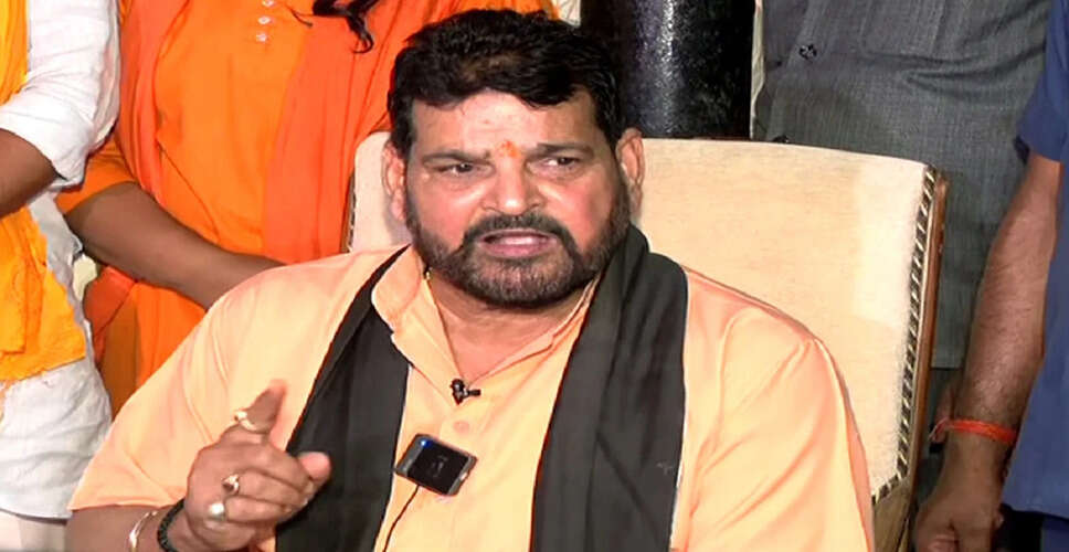 भाजपा नेता बृजभूषण शरण सिंह का राहुल गांधी पर पलटवार, चुनावी प्रक्रिया को लेकर उठाए सवाल