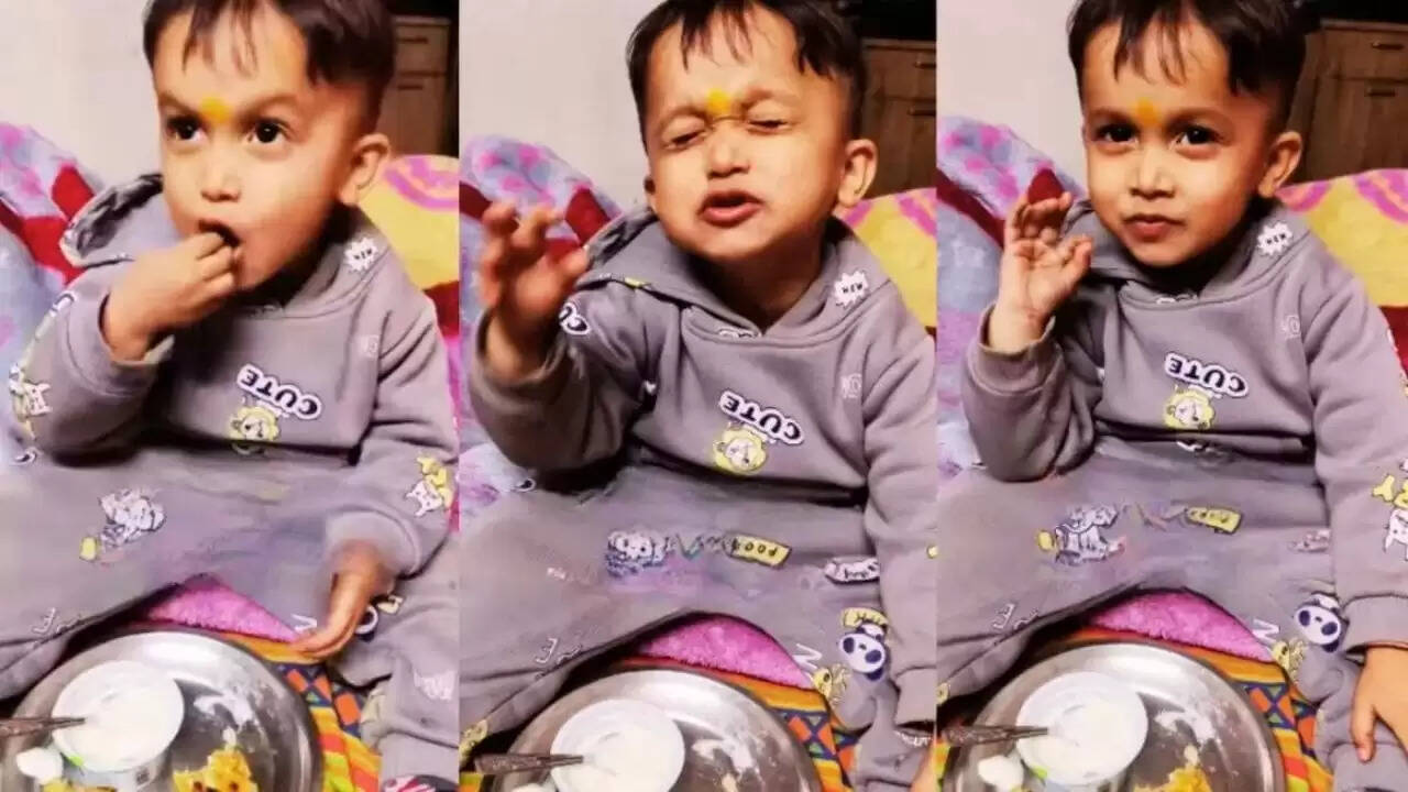 बच्चे की मासूमियत से भरा वीडियो, मां की तारीफ ने जीते दिल