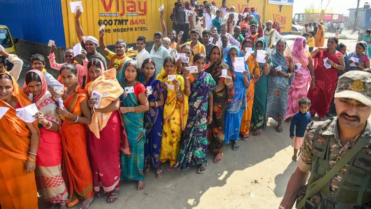 बिहार विधानसभा चुनाव: पहले चरण में रिकॉर्ड मतदान