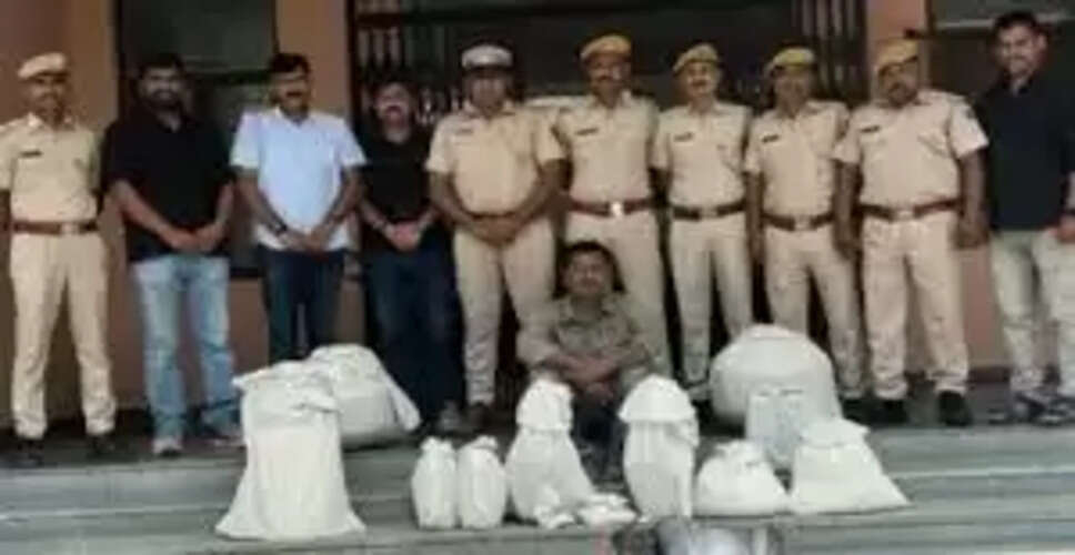 राजस्थान में मादक पदार्थ तस्करों के खिलाफ बड़ी कार्रवाई, 2.50 करोड़ का सामान जब्त