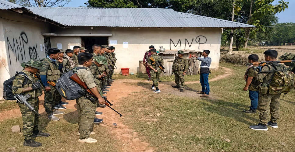 मणिपुर के कांगपोकपी में ताजा तनाव, गांव के स्वयंसेवकों पर फायरिंग