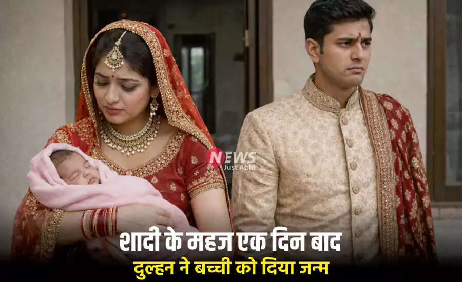 शादी के 24 घंटे बाद दुल्हन बनी मां, परिवार में मचा हड़कंप
