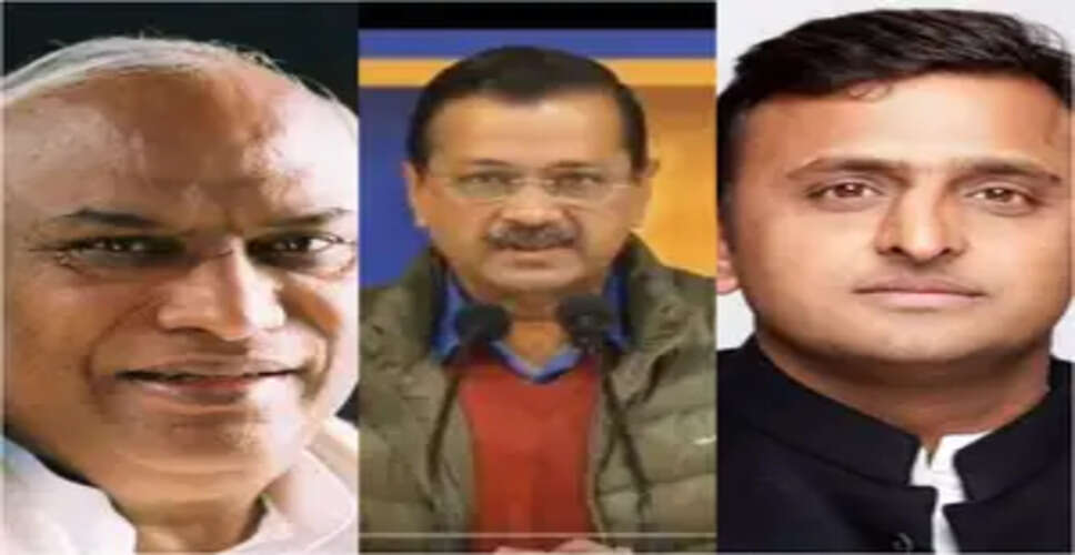 मल्लिकार्जुन खड़गे, केजरीवाल-अखिलेश ने मतदाताओं से की वोट डालने की अपील