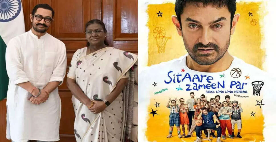 Aamir Khan's Grand Comeback: Meeting with President Droupadi Murmu