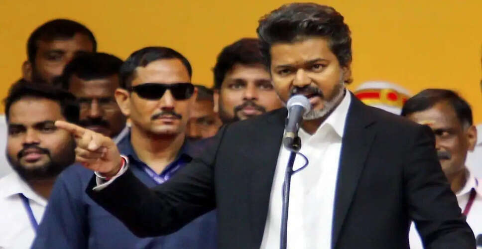 तमिलनाडु के नए मुख्यमंत्री विजय का प्रभावी कार्यकाल और चुनौतियाँ