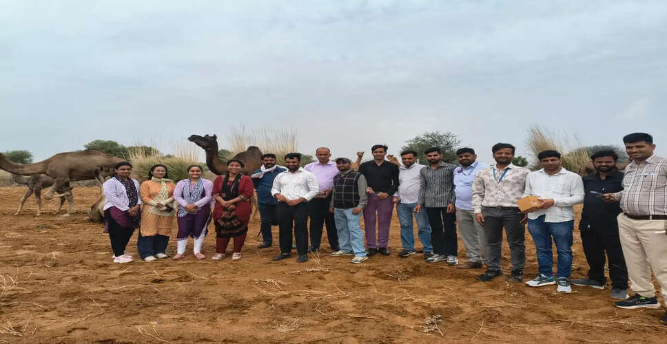 ऊंट रोग निदान शिविर का आयोजन: पशुपालकों को मिली राहत