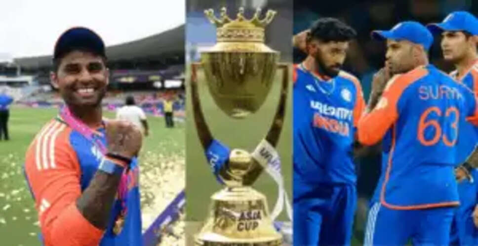 एशिया कप 2025 के लिए भारत की संभावित 17 सदस्यीय टीम का ऐलान