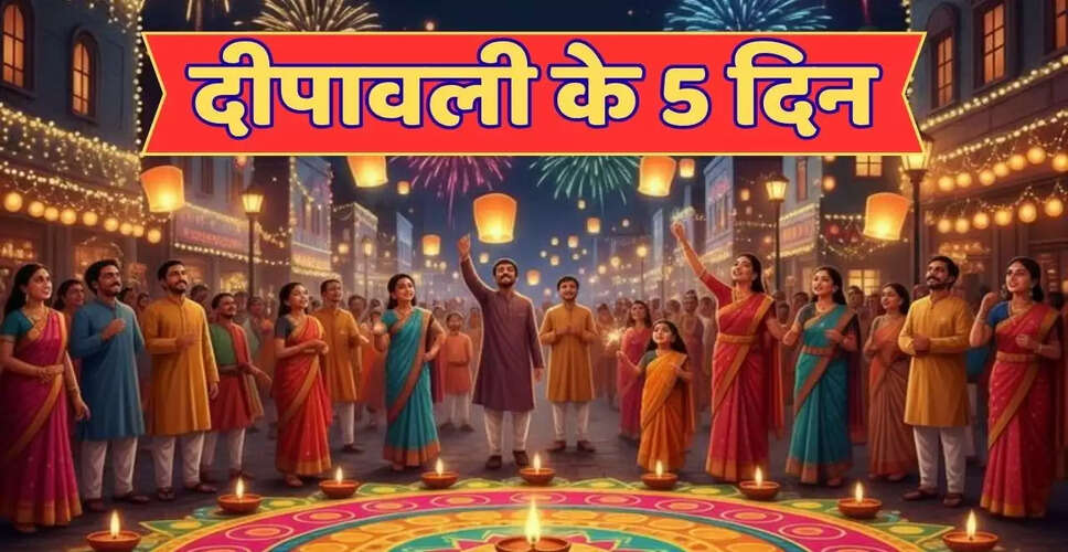 दीपावली 2025: 6 दिनों तक मनाया जाएगा दीपोत्सव, जानें तिथियाँ और महत्व