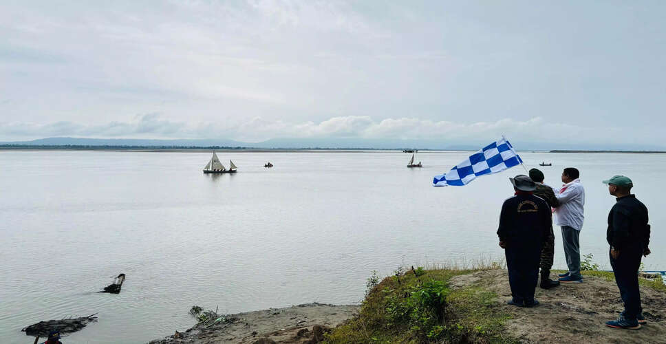 ब्रह्मपुत्र नदी पर NCC की साहसिक यात्रा का शुभारंभ