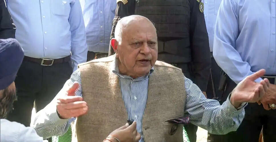 फारूक अब्दुल्ला का बयान: जम्मू-कश्मीर को राज्य का दर्जा देने का वादा पूरा करने की उम्मीद