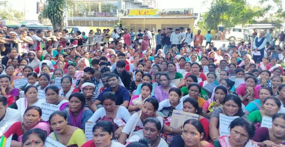 डिगबोई में विस्थापित परिवारों के पुनर्वास की मांग तेज