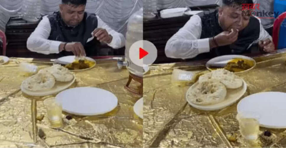 बारिश में शादी के पंडाल में एक शख्स की अनोखी भूख की कहानी