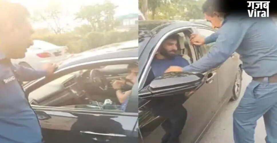 पाकिस्तानी क्रिकेटर इरफान खान का ट्रैफिक नियम उल्लंघन, पुलिस अधिकारी ने किया खास संवाद