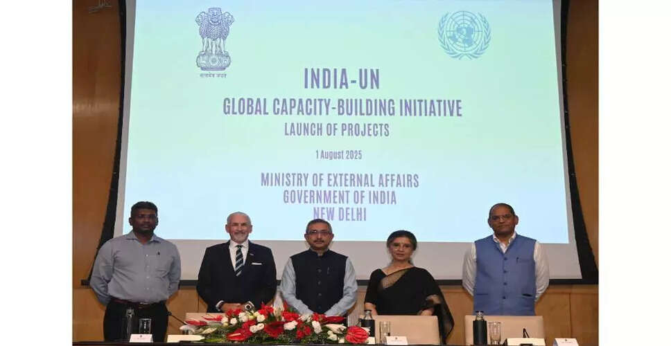 भारत और संयुक्त राष्ट्र ने दक्षिण-दक्षिण सहयोग को बढ़ावा देने के लिए परियोजनाओं की शुरुआत की