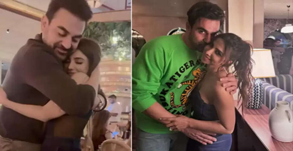 अरबाज खान और शुरा ने बेटी का स्वागत किया