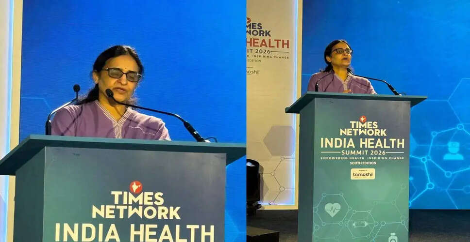 हैदराबाद में स्वास्थ्य शिखर सम्मेलन: डॉ. शिवरंजनी संतोष की प्रेरणादायक बातें