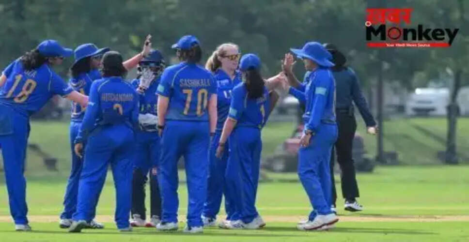 यूएई महिला टीम ने ACC प्रीमियर कप में सऊदी अरब को हराने का बनाया नया रिकॉर्ड
