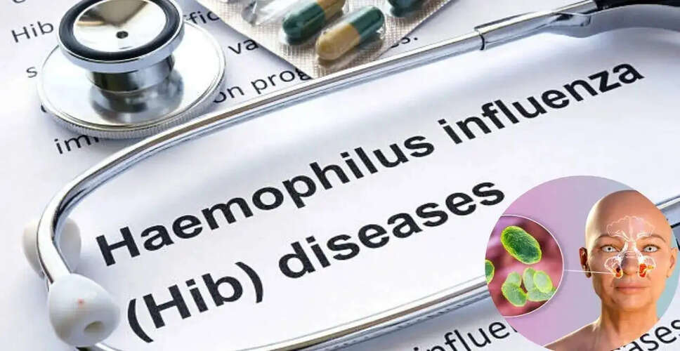 बचपन की बीमारी हेमोफिलस इन्फ्लुएंजा टाइप बी का पुनरुत्थान