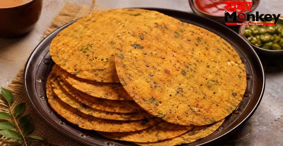 स्वादिष्ट मसाला खाखरा बनाने की सरल विधि