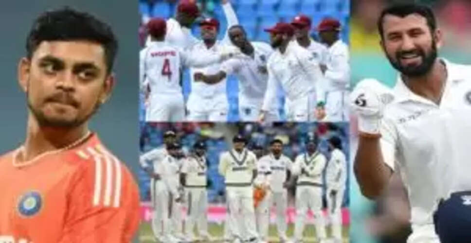 वेस्टइंडीज के खिलाफ टेस्ट सीरीज के लिए भारतीय टीम की घोषणा, ईशान किशन को फिर नजरअंदाज किया गया