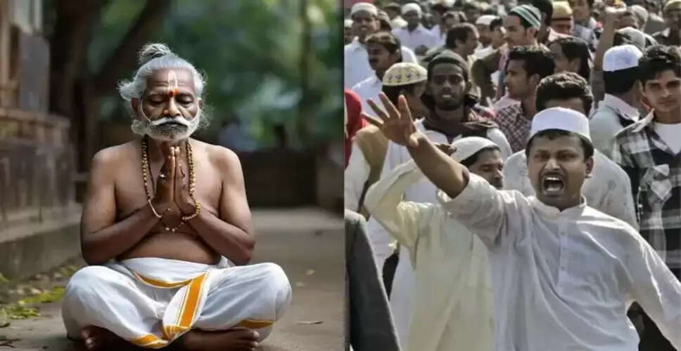 हिंदू बुजुर्ग का अंतिम संस्कार रोकने की कोशिश, पुलिस ने किया हस्तक्षेप