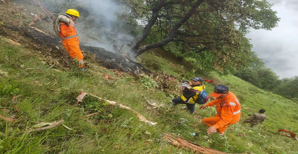 केदारनाथ में हेलीकॉप्टर दुर्घटना, सभी सात लोग मारे गए
