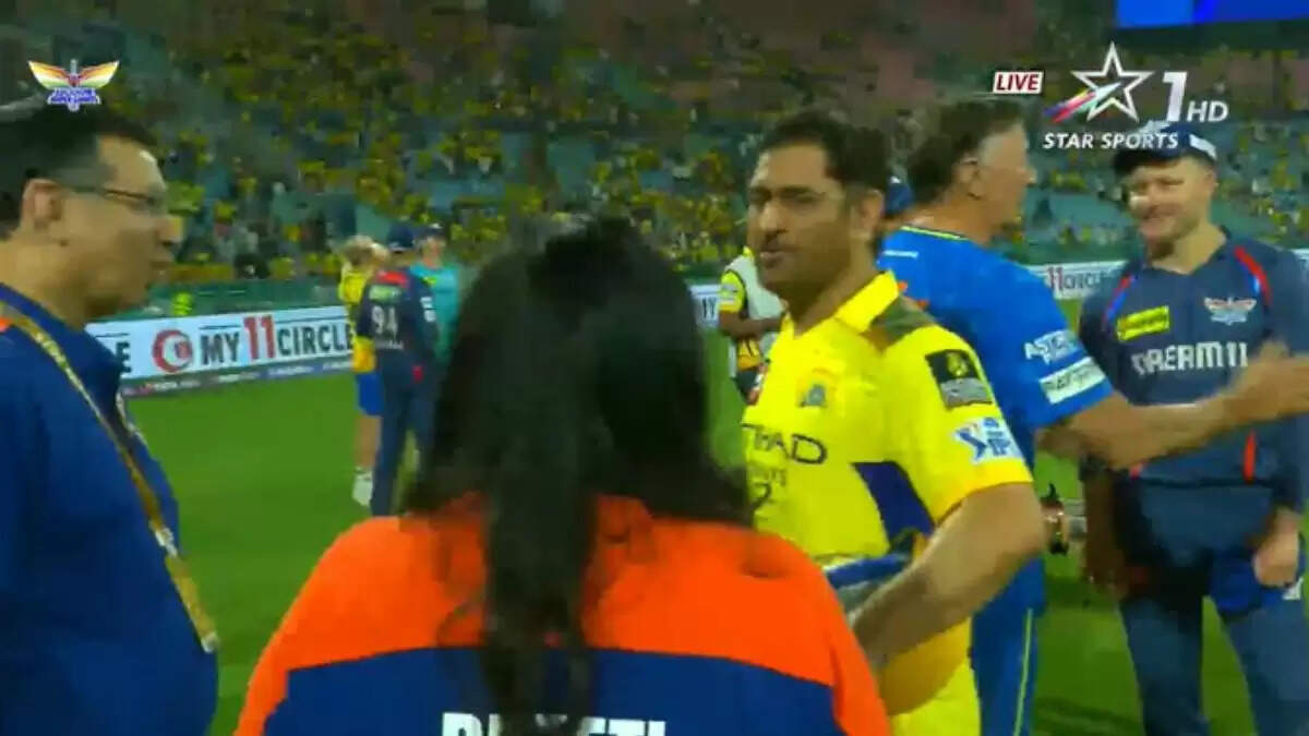 धोनी और गोयनका की जुगलबंदी: LSG vs CSK मैच के बाद की बातचीत