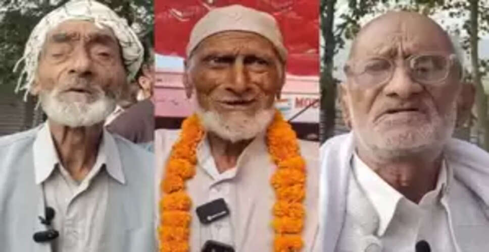 जम्मू-कश्मीर : बुजुर्गों ने अच्छी सरकार बनाने के लिए मताधिकार का किया प्रयोग