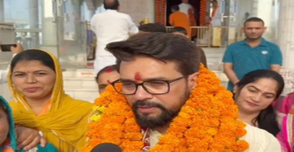 अनुराग ठाकुर ने शुरू किया प्रचार अभियान, कहा- हमारी उपलब्धियां कमल को फिर से खिलने में सक्षम बनाएंगी