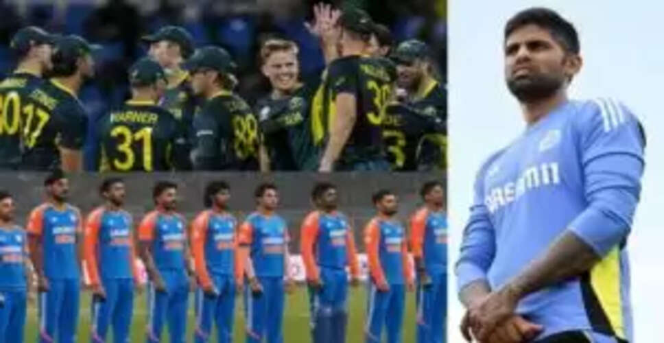 ऑस्ट्रेलिया दौरे के लिए भारतीय टीम का चयन, सूर्या करेंगे कप्तानी