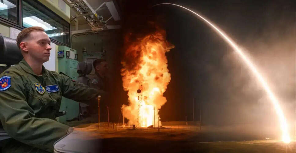 अमेरिका ने किया Minuteman III मिसाइल का सफल परीक्षण