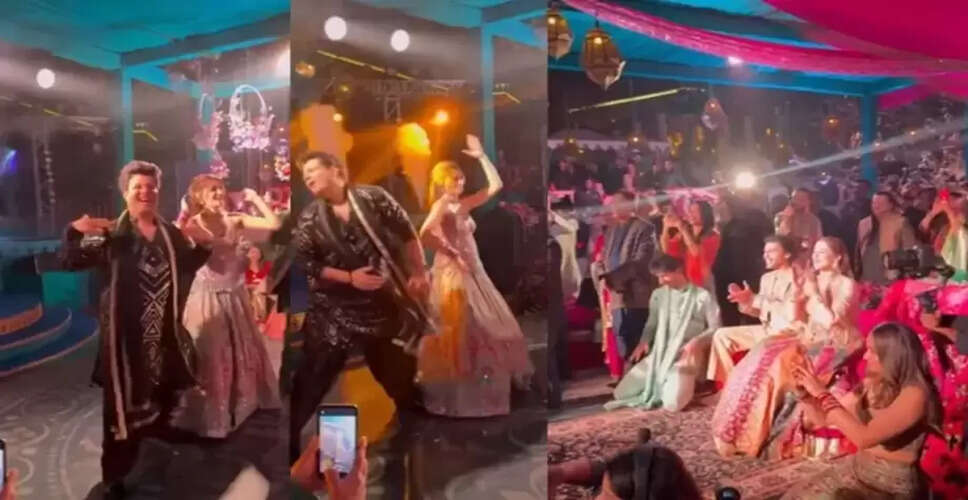 नुपुर सानोन और स्टेबिन बेन की शादी की धूमधाम शुरू