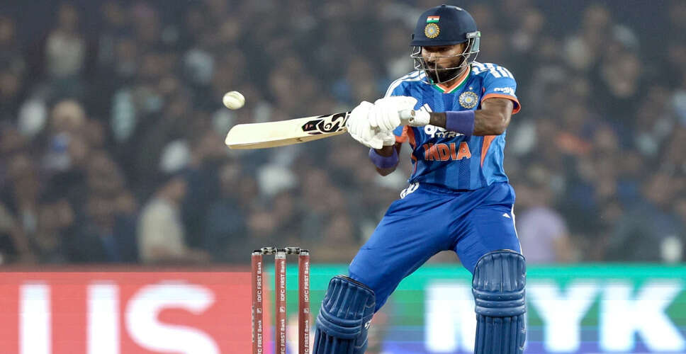 हार्दिक पांड्या का शानदार शतक, बड़ौदा ने विदर्भ को हराया