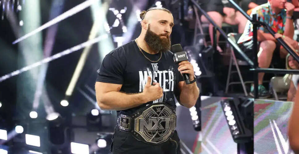WWE NXT का रोमांचक एपिसोड: नए चेहरों की एंट्री और टाइटल मैच