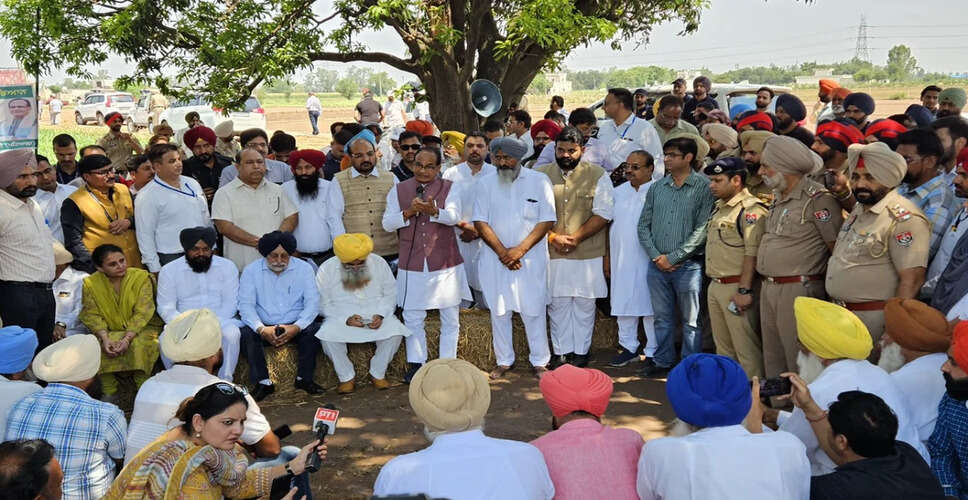 कृषि मंत्री शिवराज सिंह चौहान का पटियाला दौरा: धान की सीधी बुवाई को बढ़ावा