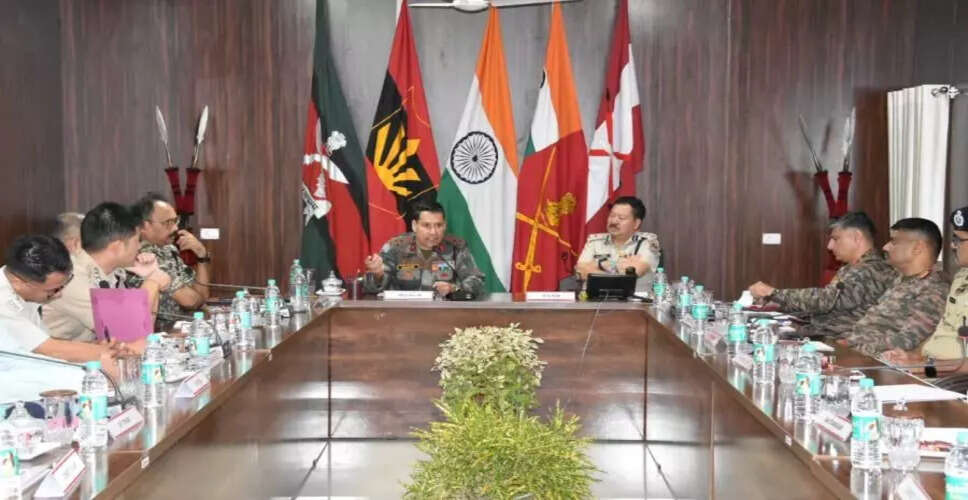 नागालैंड और आसाम में सुरक्षा स्थिति की समीक्षा के लिए बैठक आयोजित