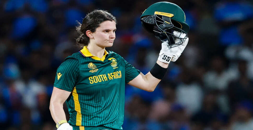 लॉरा वोल्वार्ड्ट को अक्टूबर 2025 के लिए आईसीसी महिला प्लेयर ऑफ़ द मंथ का खिताब मिला