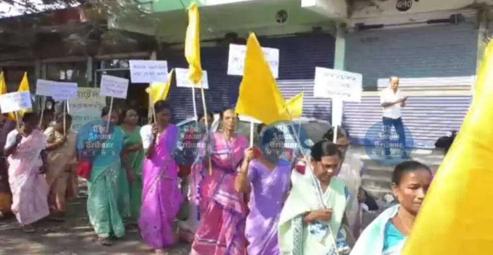 जोरहाट में कोच-राजबोंगशी समुदाय का बड़ा प्रदर्शन