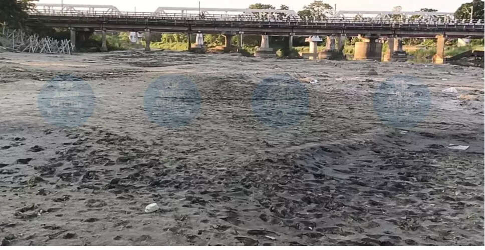 नलबाड़ी में सूखे की स्थिति: पागलदिया नदी का जल स्तर गिरा
