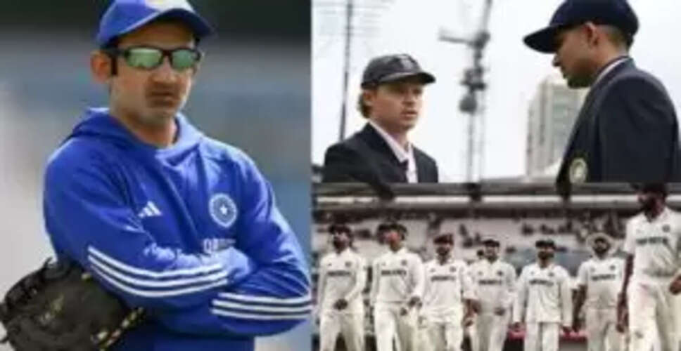 कोच गंभीर ने ओवल टेस्ट में विवादित खिलाड़ी को दिया मौका