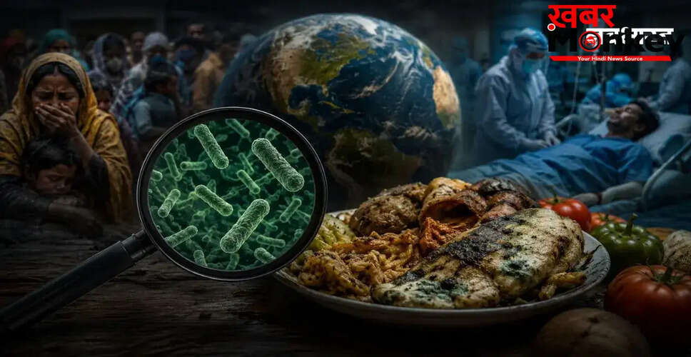 WHO की रिपोर्ट: असुरक्षित भोजन से हर साल 15 लाख मौतें, बच्चों पर बड़ा खतरा