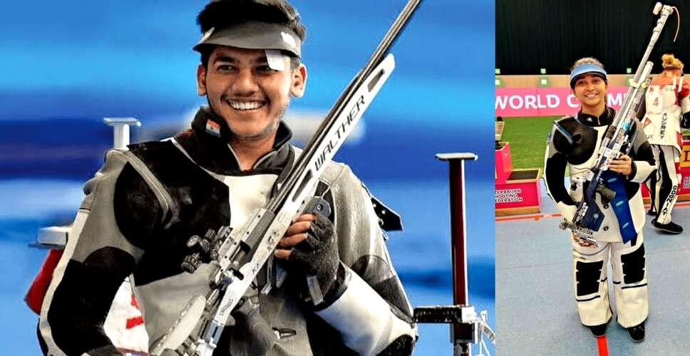 युवा शूटिंग सितारे ऐश्वर्या-मेहुली अपना सर्वश्रेष्ठ प्रदर्शन करने के लिए तैयार
