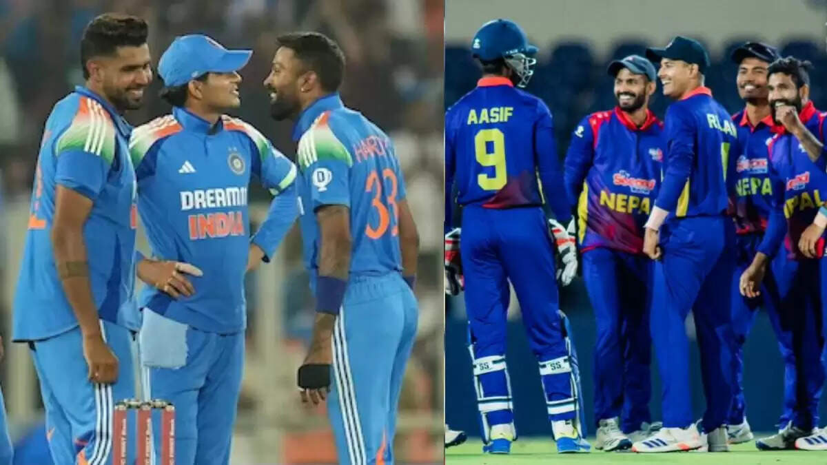 नेपाल का भारत दौरा: T20 मैचों की श्रृंखला की तैयारी
